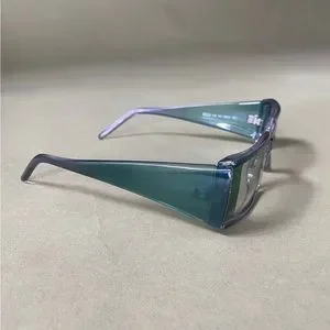 Vintage Chloe green gradient sunglasses with crystal embellishment. Chloe | Accessories | Vintage Chloe Green Gradient  main image 2